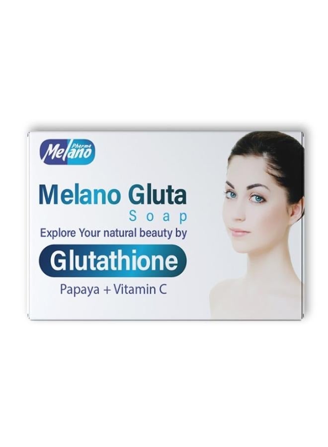 MELANO Their mistake, Papaya and Vitamin C Soap Set 100g with Melanofree Cream - Image 2